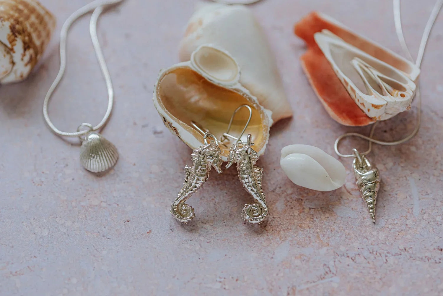 Shell & Sea-Inspired Pendants